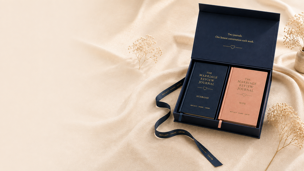 Between Us Marriage Review Journal set
